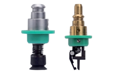 異形插件機(jī)在PCB插入不同元器件時(shí)需要更換不同的吸嘴